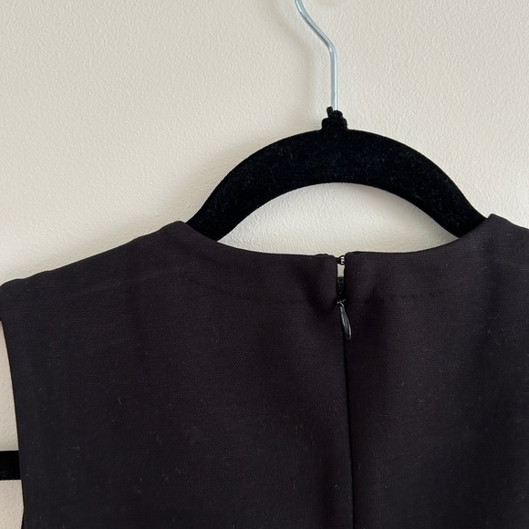 J. Crew Black Fringe Hem Tank Top Fitted Size XXS - Picture 9 of 11